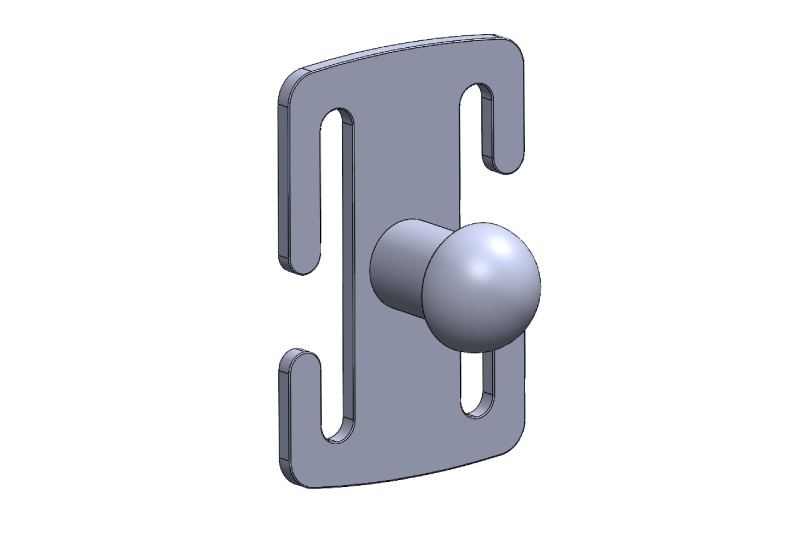Metallanbindung (Pilzkopf)