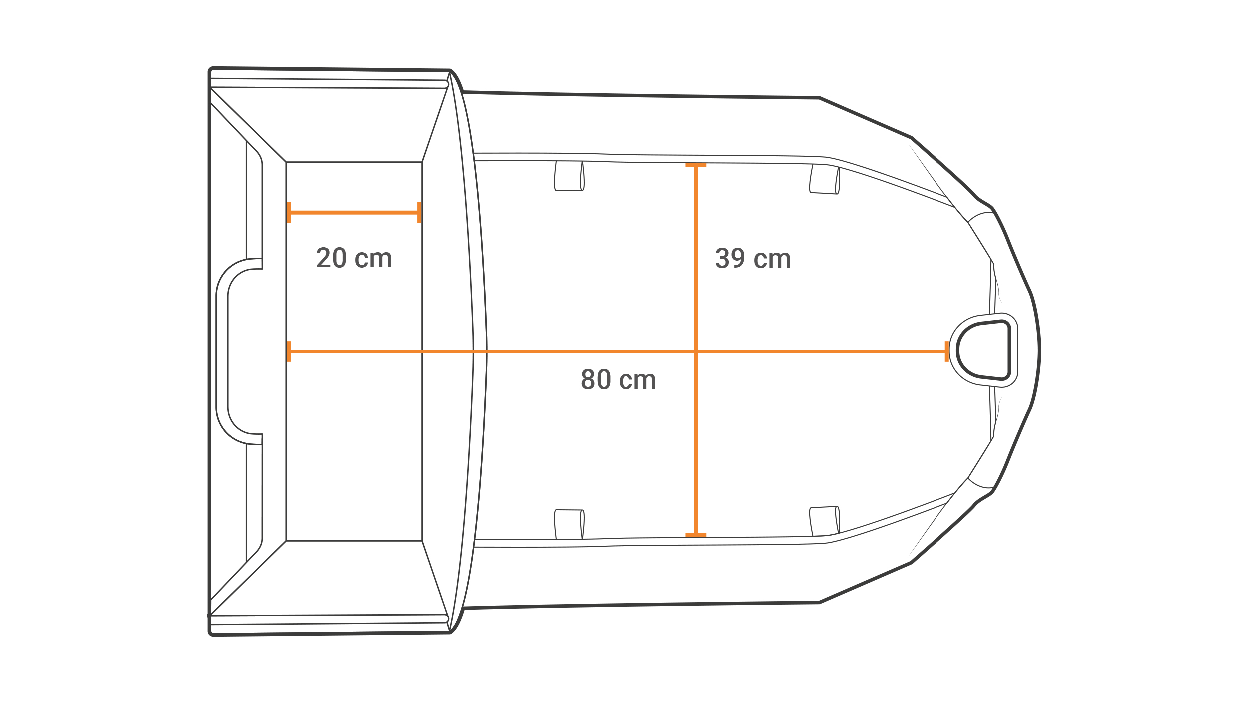 Cargo Einlegeplatte Einsitzer