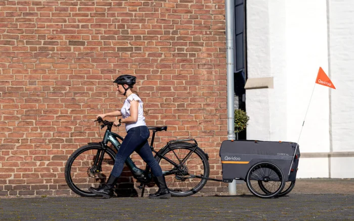Bild Lastenanhänger zum Einkaufen 