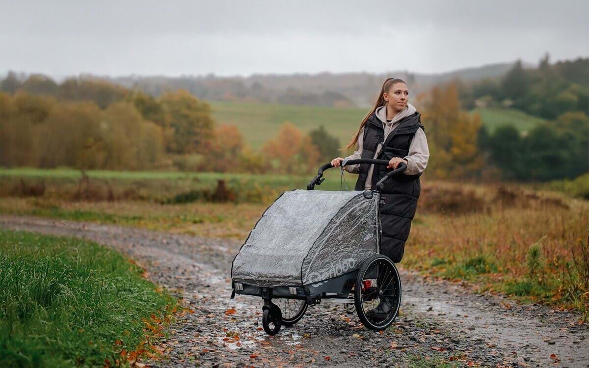 Qeridoo Regenschutz Zubehör