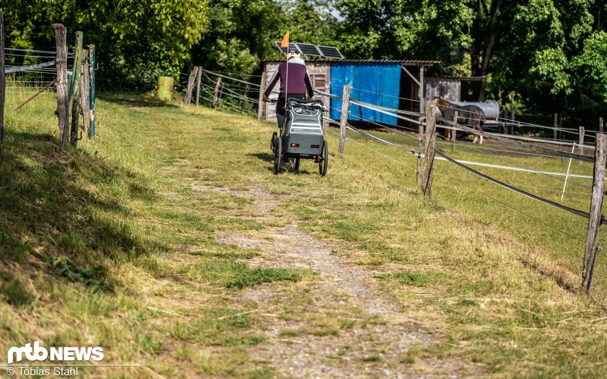 Kidgoo 1 während der Testfahrt