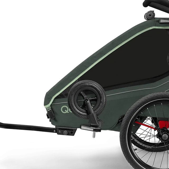 Radabweiser mit integriertem Buggyradhalter