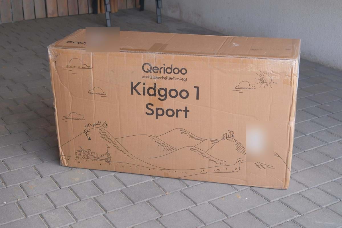 Versandkarton des Kidgoo 1 Sport