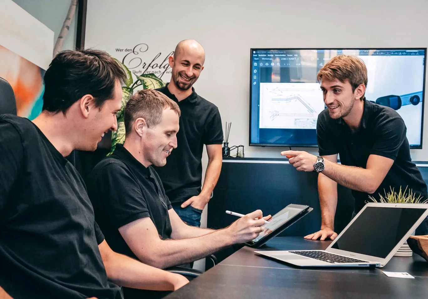 Foto Qupa Entwicklungsteam