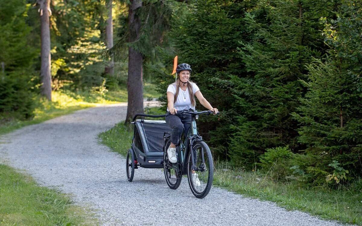 Fahrradfahren bei Hitze: So schützt Du Dich und Dein Kind
