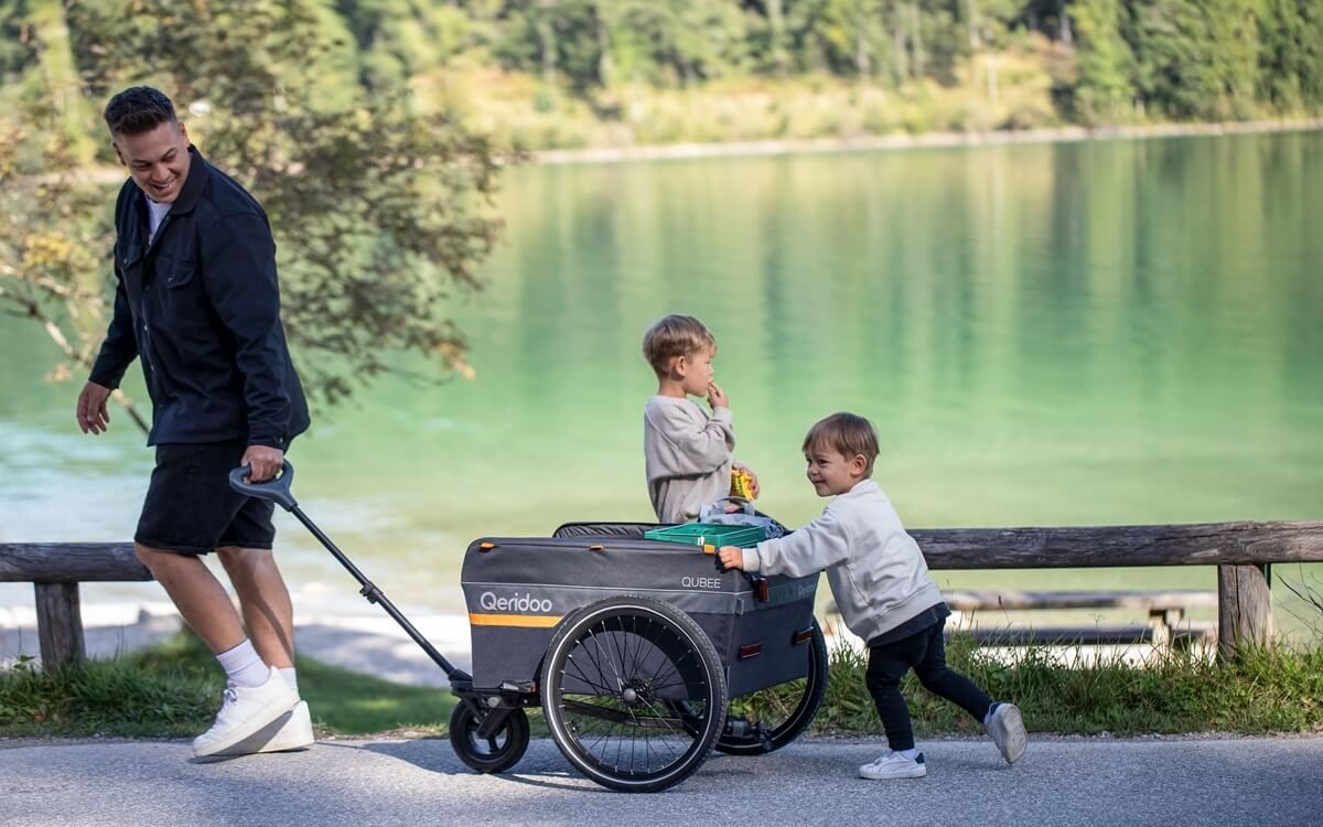 Bollerwagen-Set für Lasten-Fahrradanhänger