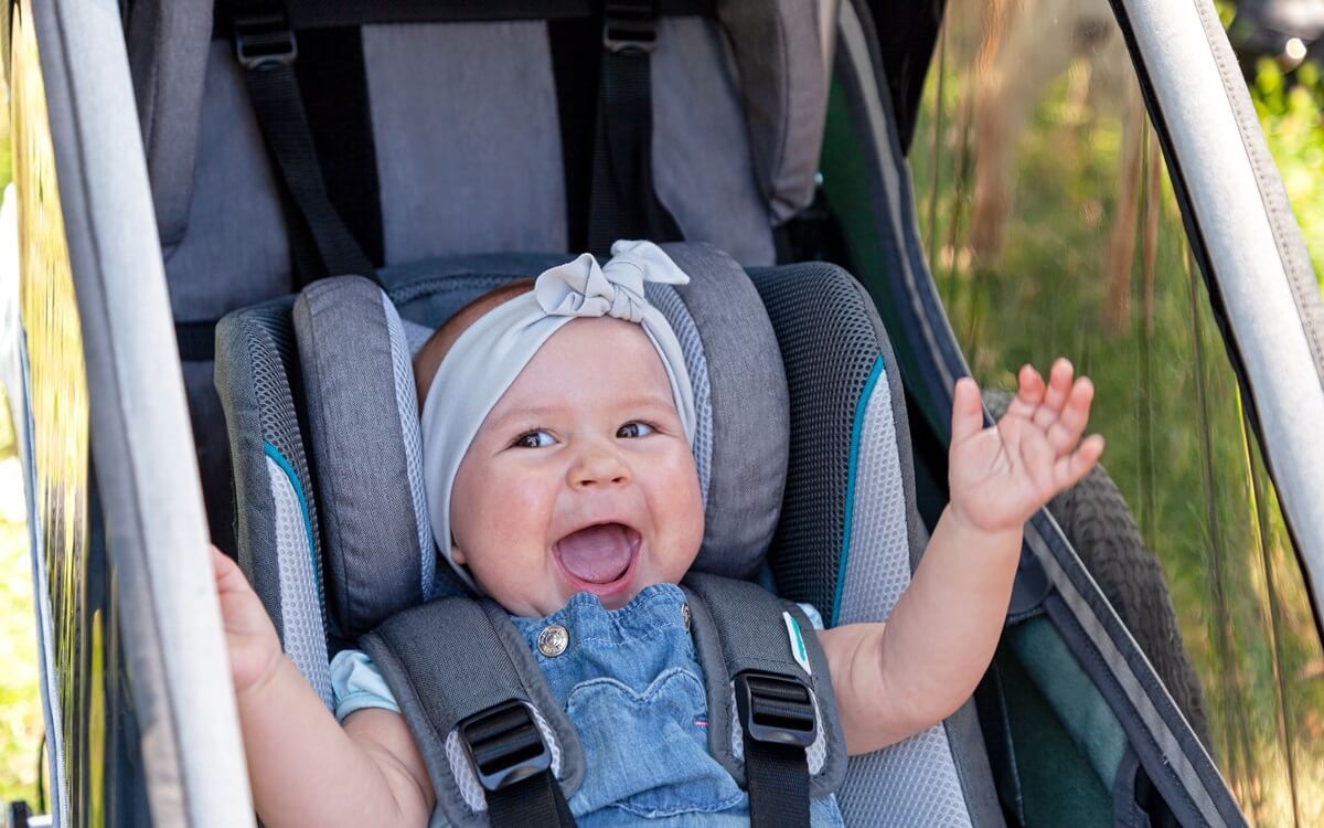 Tipps für Babytransport im Kinderfahrradanhänger 