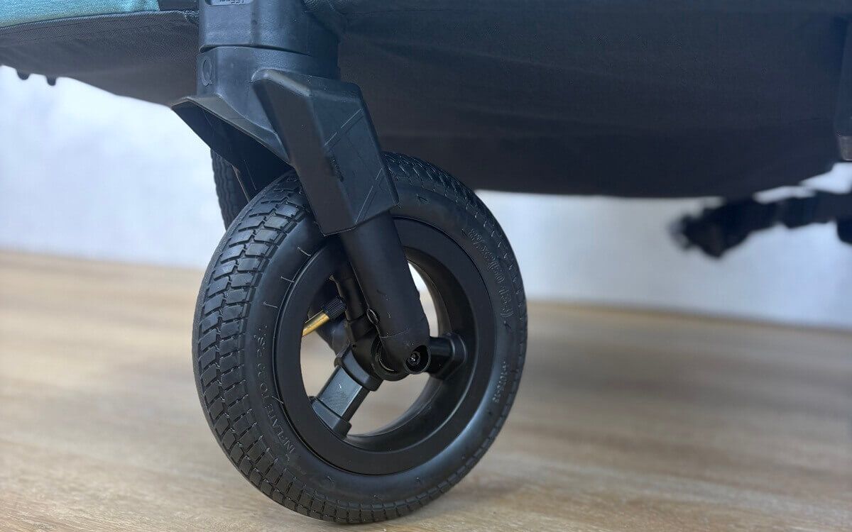 Luftrad beim Fahrradanhänger