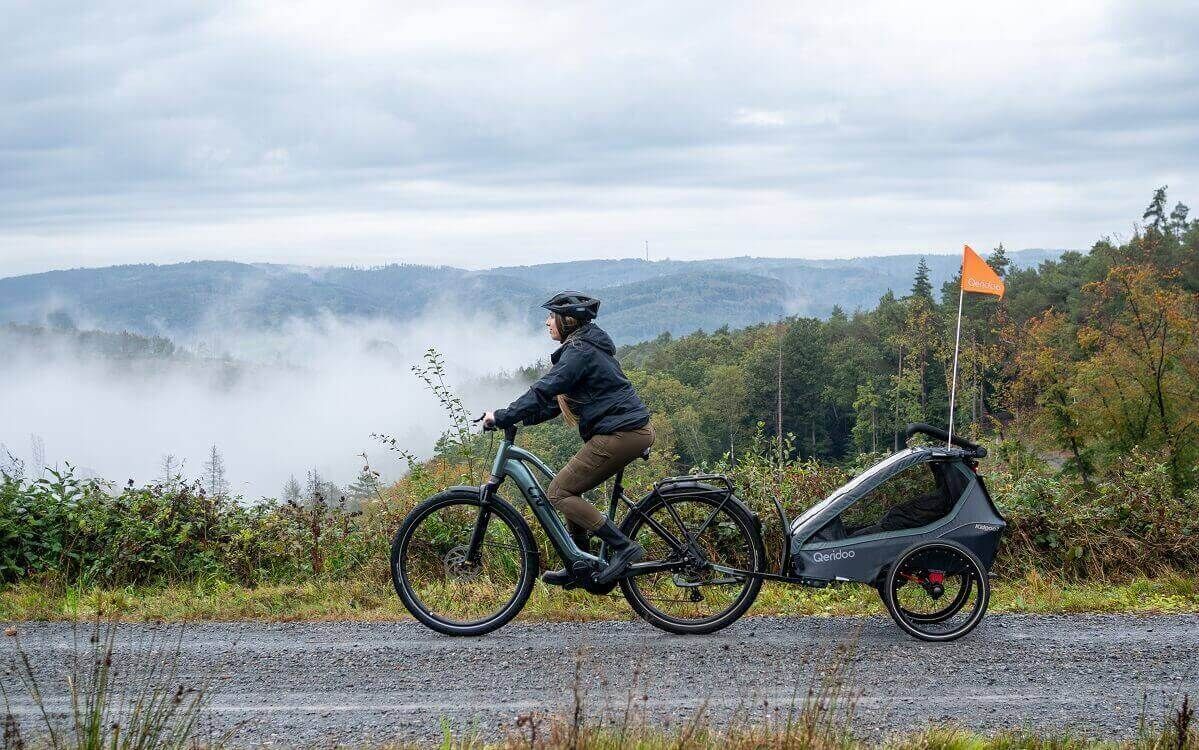 Fahrradanhänger und Kupplung am E-Bike montieren