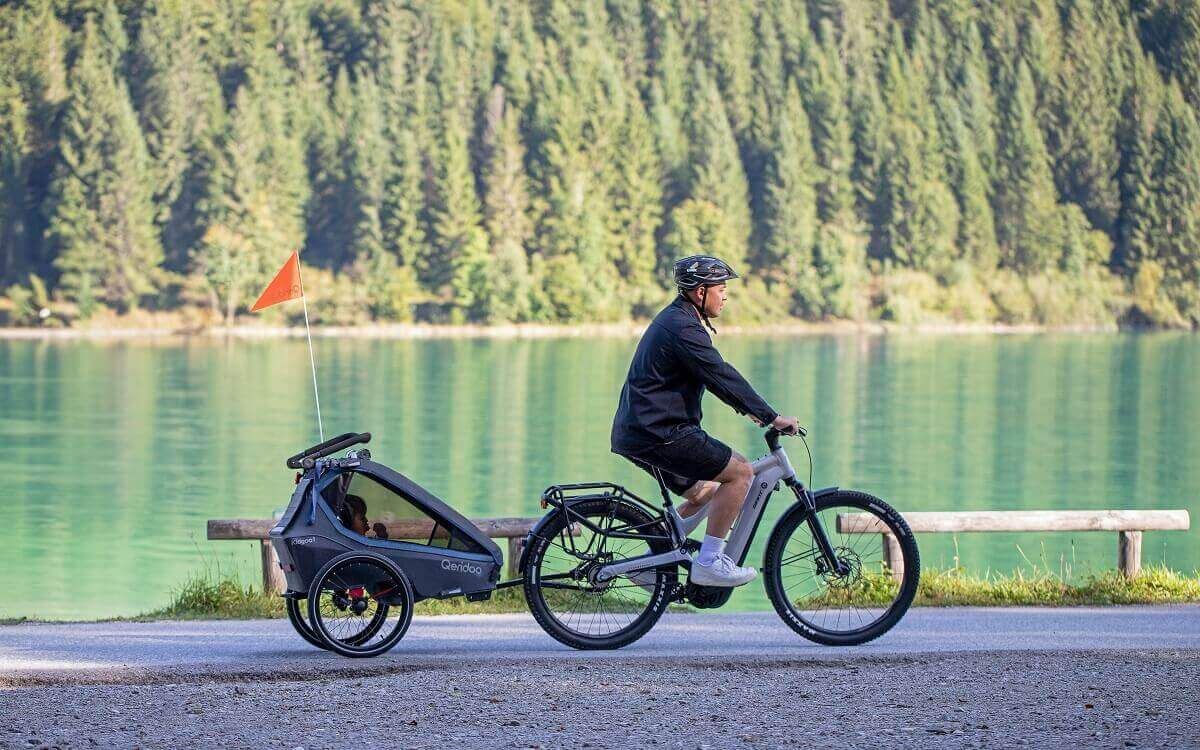 Fahrradanhänger Kupplung montieren